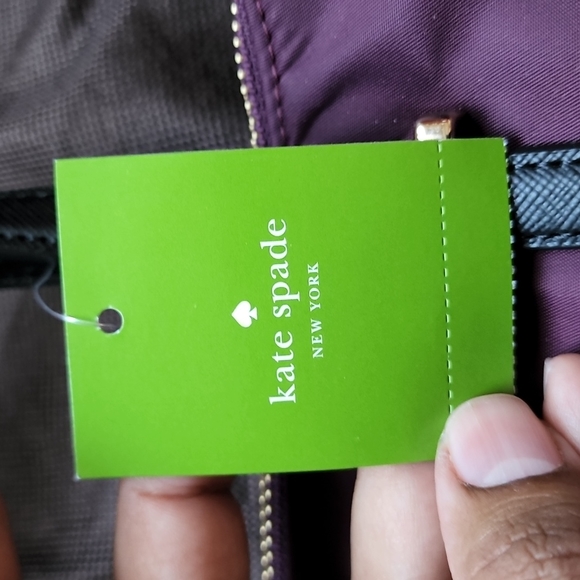 BNWT - Kate Spade Wilson Road purse in Deep Plum - Picture 2 of 15